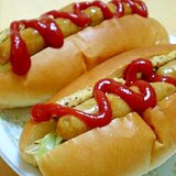 朝食に☆スタンダードなホットドッグ☆